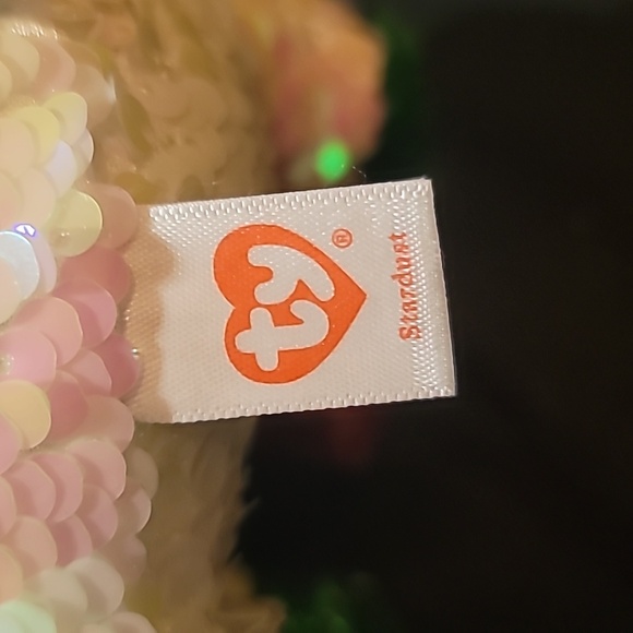 TY Beanie Babies Flippables 9" Medium Stardust Unicorn Plush W/ TAG - Picture 5 of 10